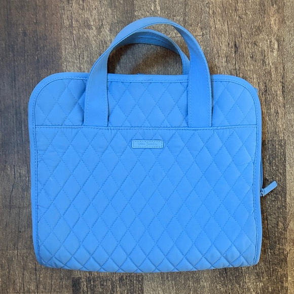 Vera Bradley Handbags - Vera Bradley Sky Blue Hanging Cosmetic Bag